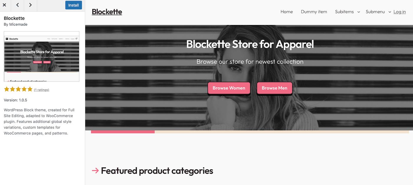 blockette-theme