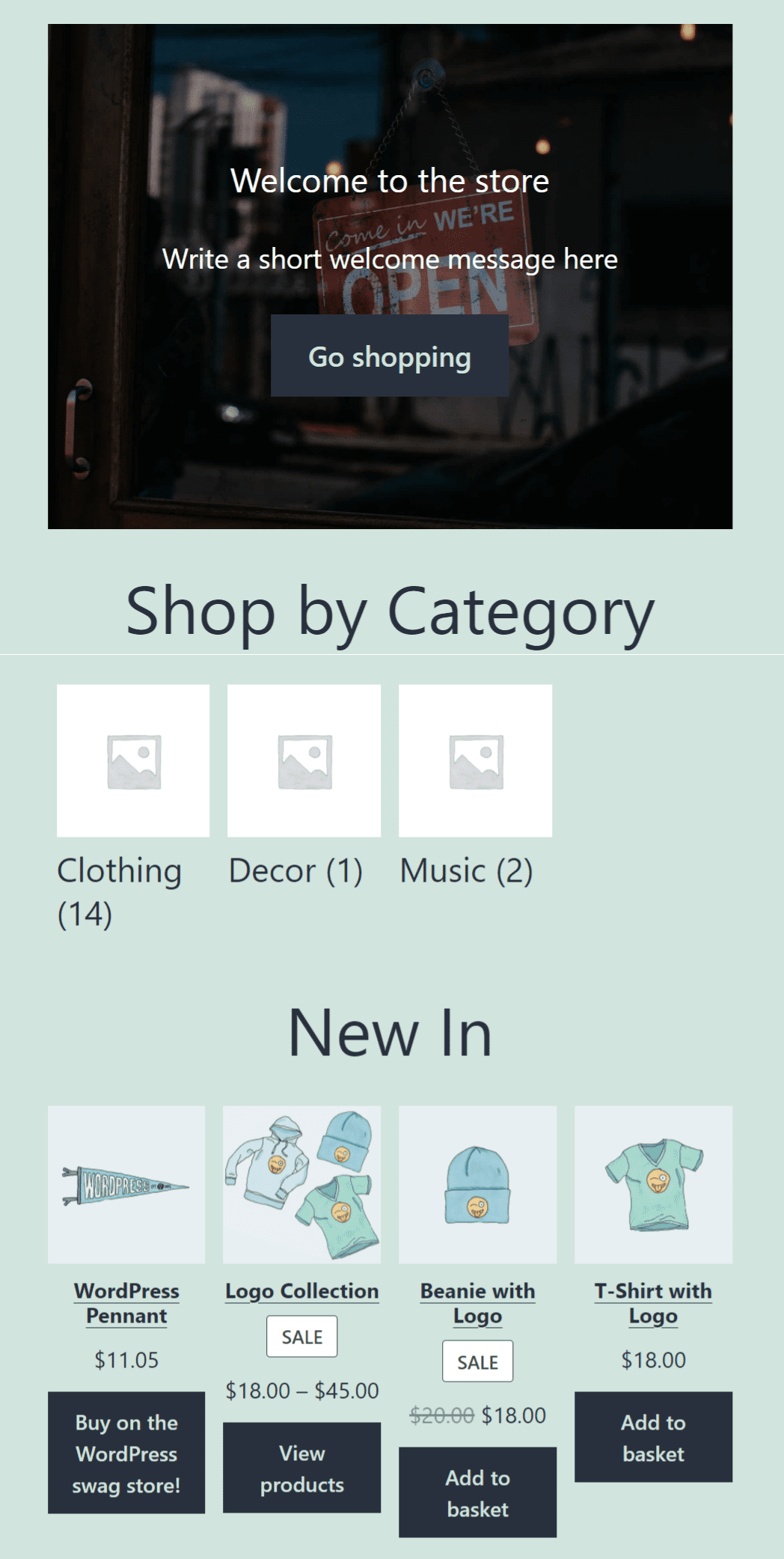 example-woocommerce-homepage