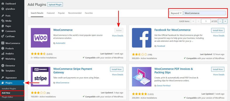 install-woocommerce-on-wordpress